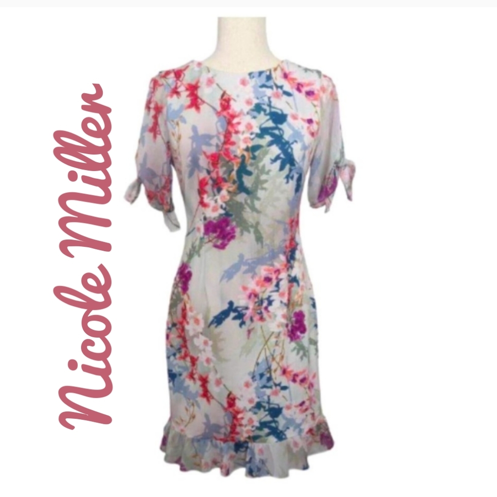 • Nicole Miller Floral Dress • NWOT